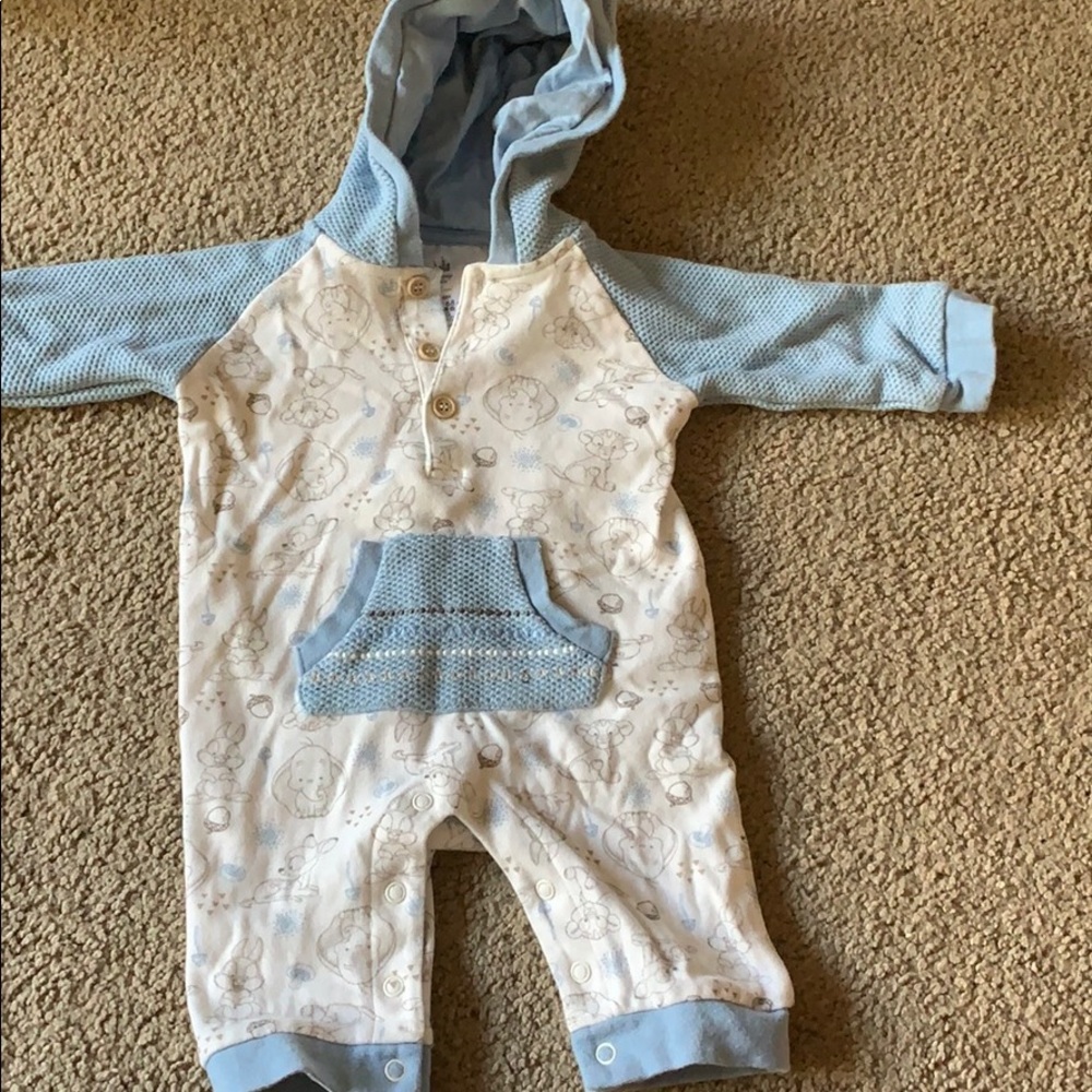 Disney blue bodysuit